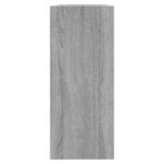 Bibliothèque/Séparateur de pièce sonoma gris 100x30x72 cm – Image 4