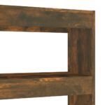 Bibliothèque/Séparateur de pièce chêne fumé 100x30x135 cm – Image 5