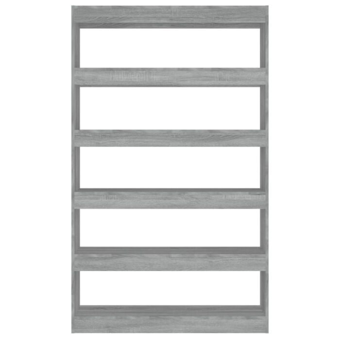 Bibliothèque/Séparateur de pièce sonoma gris 100x30x166 cm – Image 3