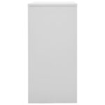 Armoires à casiers 5 pcs Gris clair et vert 90x45x92,5 cm Acier – Image 4