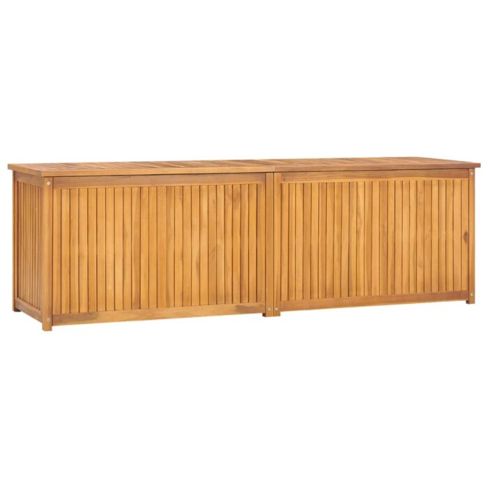 Boîte de jardin 175x50x55 cm Bois massif de teck – Image 1