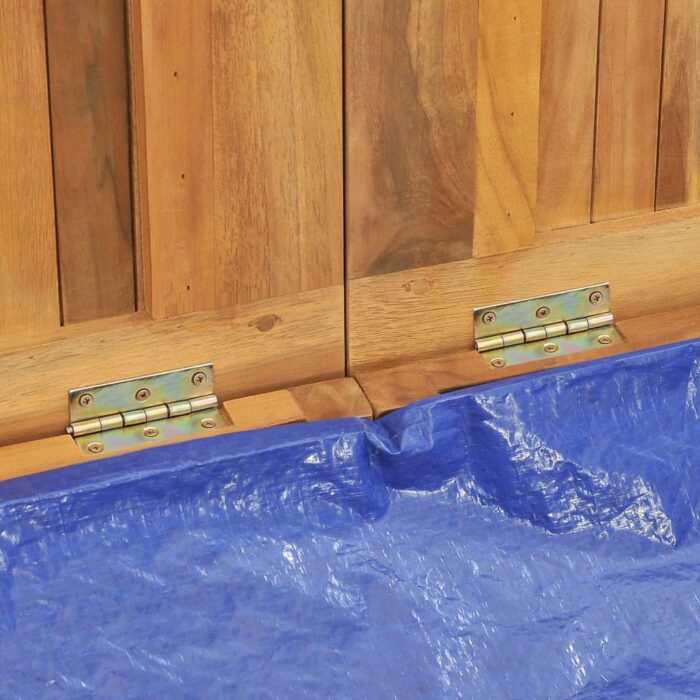 Boîte de jardin 175x50x55 cm Bois massif de teck – Image 10