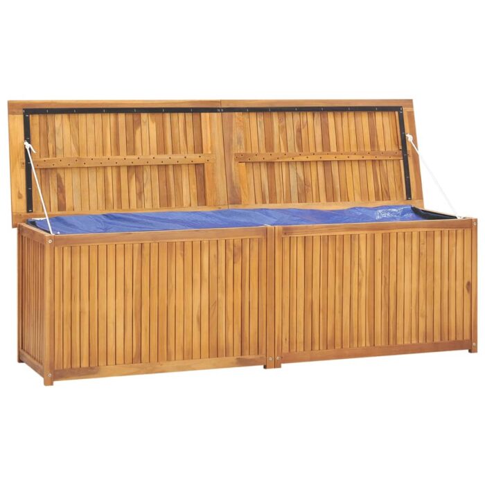 Boîte de jardin 175x50x55 cm Bois massif de teck – Image 2
