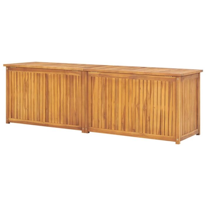 Boîte de jardin 175x50x55 cm Bois massif de teck – Image 3
