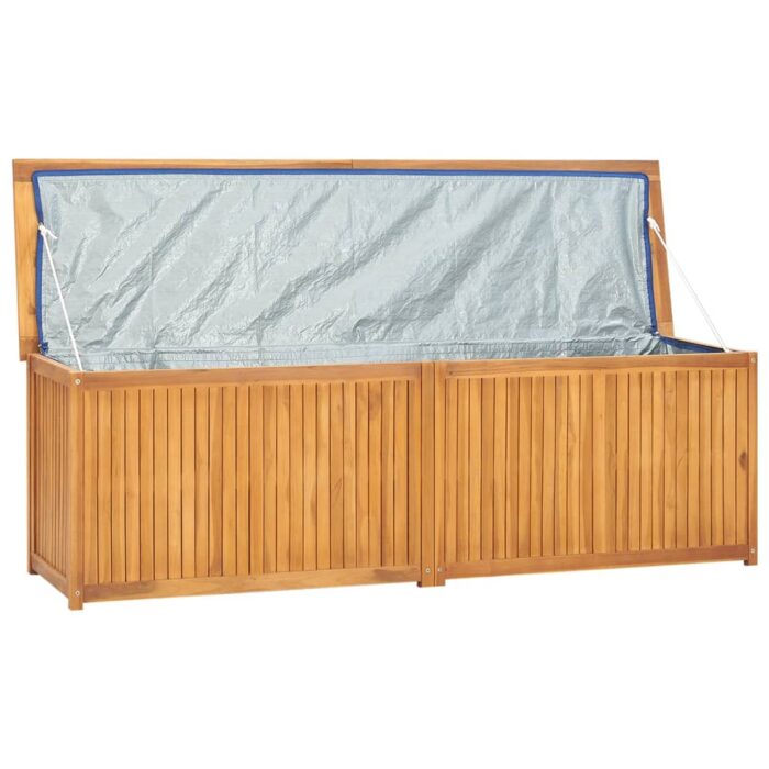 Boîte de jardin 175x50x55 cm Bois massif de teck – Image 4