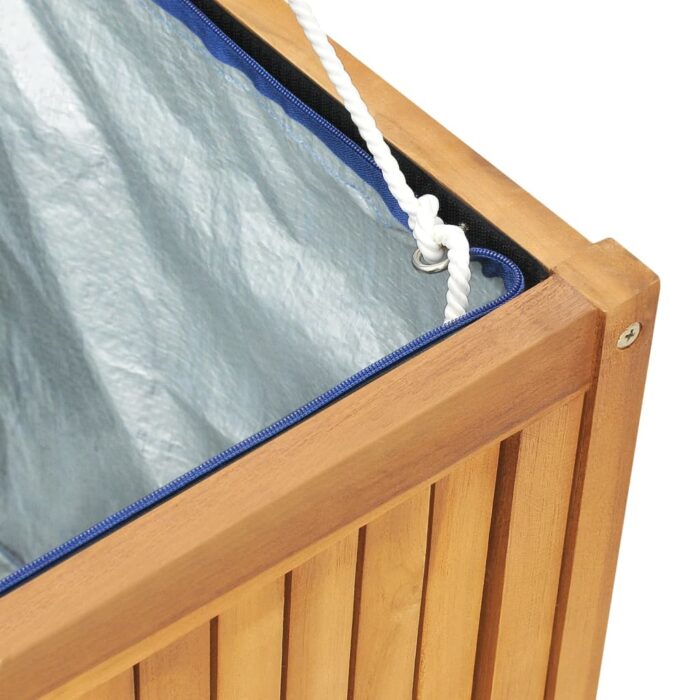 Boîte de jardin 175x50x55 cm Bois massif de teck – Image 8