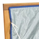 Boîte de jardin 175x50x55 cm Bois massif de teck – Image 9