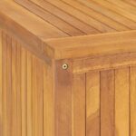 Boîte de jardin 200x50x55 cm Bois massif de teck – Image 7