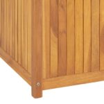 Boîte de jardin 200x50x55 cm Bois massif de teck – Image 9