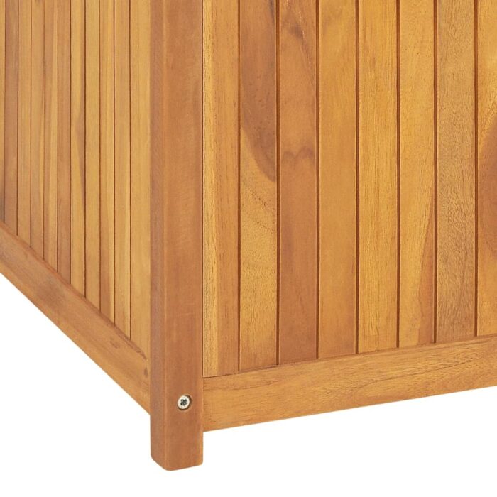 Boîte de jardin 200x50x55 cm Bois massif de teck – Image 9