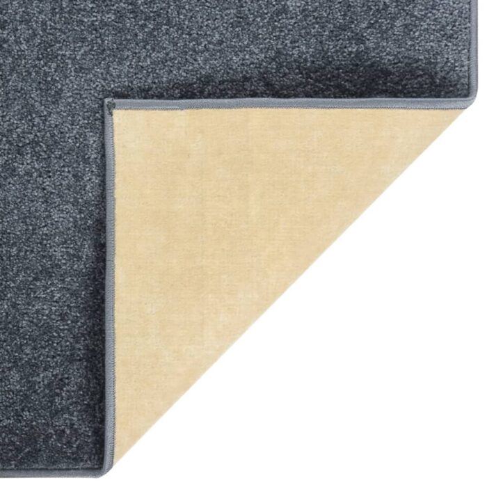 Tapis à poils courts 160x230 cm Anthracite – Image 5