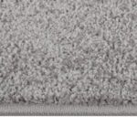 Tapis à poils courts 80x150 cm Gris – Image 3