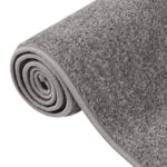 Tapis à poils courts 80x150 cm Gris – Image 5