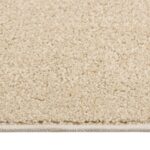 Tapis à poils courts 160x230 cm Beige – Image 2