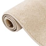 Tapis à poils courts 160x230 cm Beige – Image 4