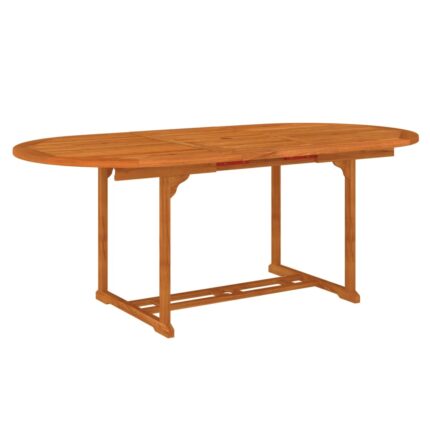 Table de jardin 200x100x75 cm Bois d'eucalyptus solide
