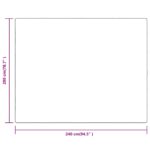 Couverture brume du désert 200x240 cm polyester – Image 3