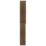 Meuble pour machine à laver Chêne marron 64x25,5x190 cm – Image 6