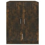 Meuble pour machine à laver Chêne fumé 71x71,5x91,5 cm – Image 3