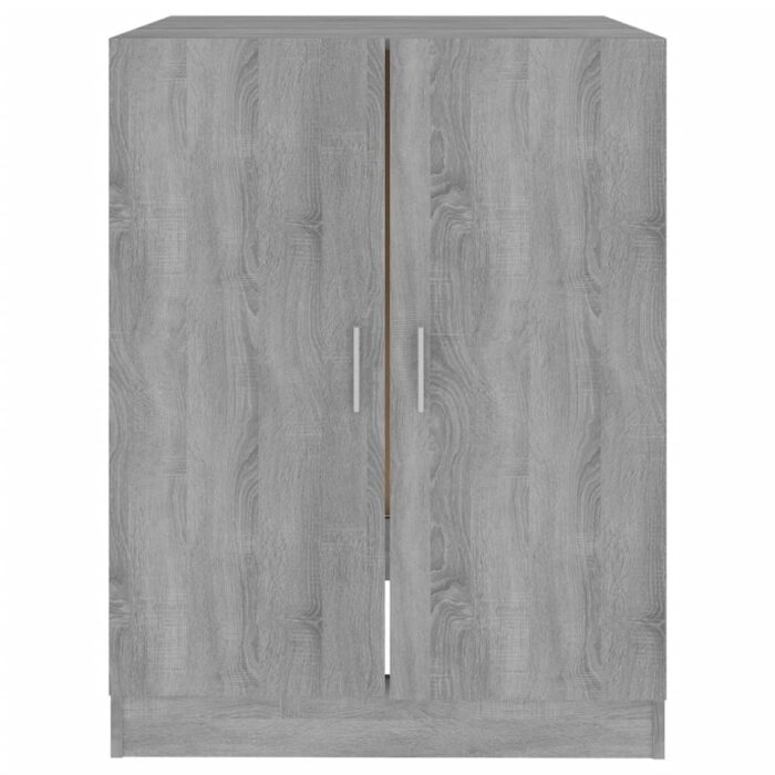 Meuble pour machine à laver Sonoma gris 71x71,5x91,5 cm – Image 4