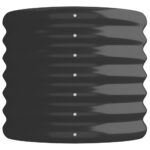 Lit surélevé de jardin Acier enduit de poudre Anthracite – Image 2