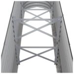 Lit surélevé de jardin Acier enduit de poudre Anthracite – Image 3