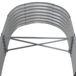 Lit surélevé de jardin Acier enduit de poudre Anthracite – Image 3