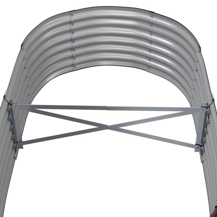 VXL8720286856192_g_en_hd_3.jpg Lit surélevé de jardin Acier enduit de poudre Anthracite – Image 3