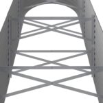 Lit surélevé de jardin Acier enduit de poudre 296x80x68 cm gris – Image 3