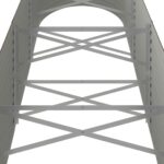 Lit surélevé de jardin Acier enduit de poudre marron – Image 3