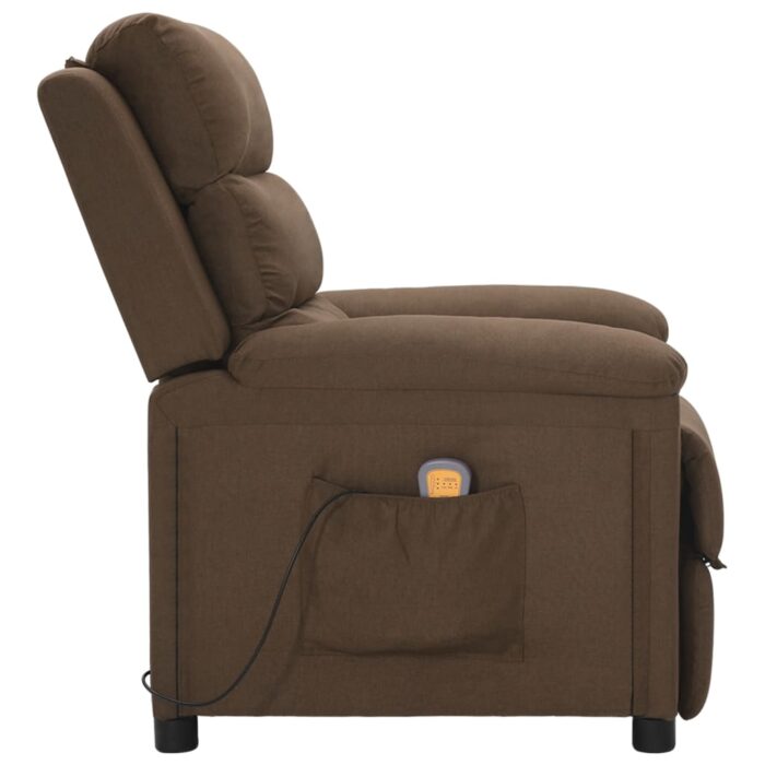 Fauteuil de massage Marron Tissu – Image 2
