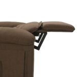 Fauteuil de massage Marron Tissu – Image 7
