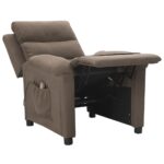 Fauteuil de massage Taupe Tissu – Image 5