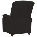 Fauteuil inclinable noir velours – Image 4