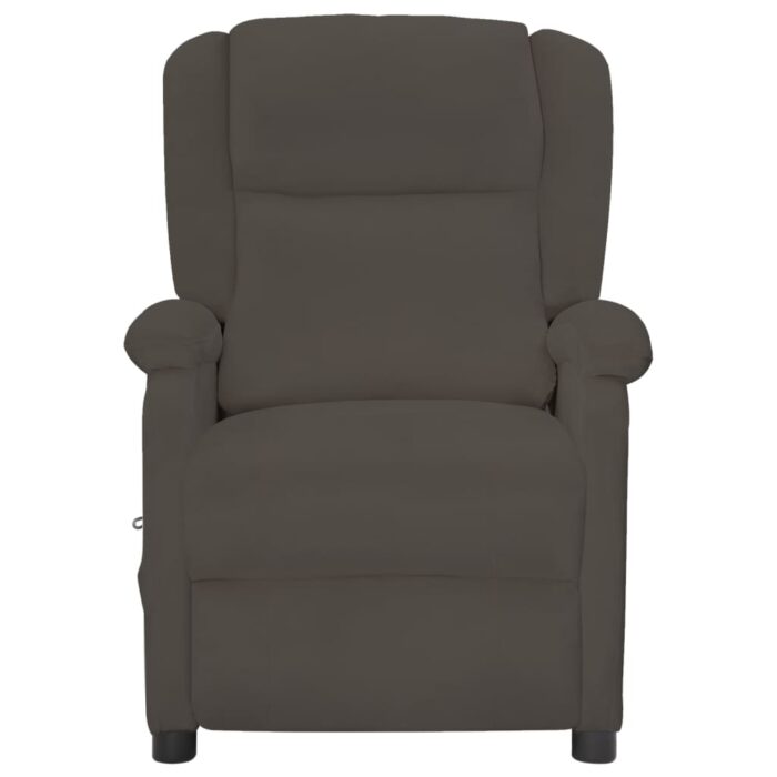 Fauteuil de massage Gris foncé velours – Image 2