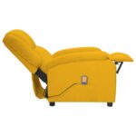 Fauteuil de massage Jaune Velours – Image 5