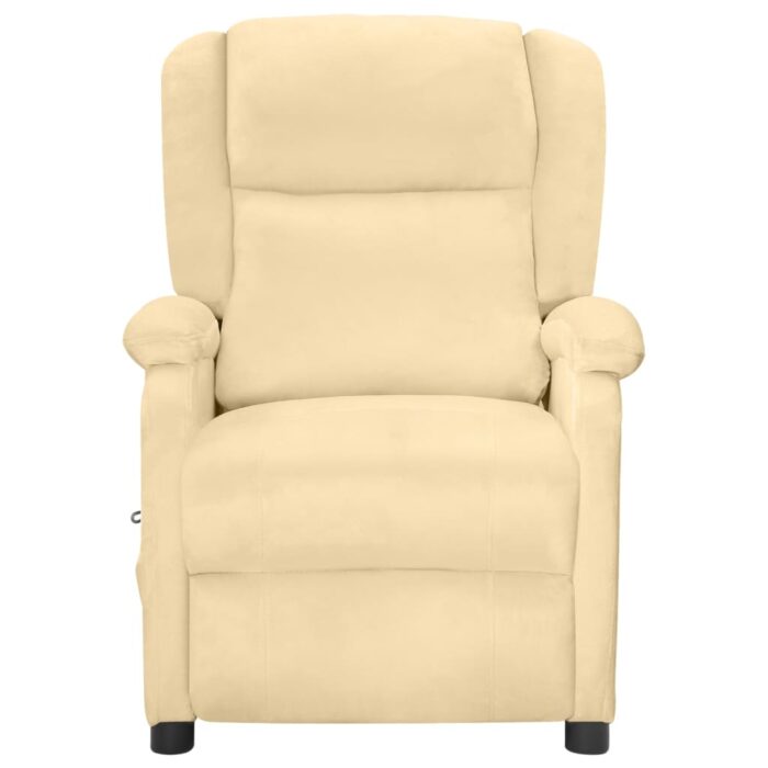 Fauteuil de massage Crème Velours – Image 2