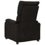 Fauteuil inclinable Noir Tissu – Image 3