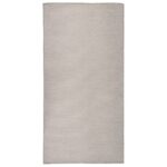 Tapis à tissage plat d'extérieur 100x200 cm Taupe