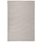 Tapis à tissage plat d'extérieur 120x170 cm Taupe