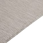 Tapis à tissage plat d'extérieur 120x170 cm Taupe – Image 3
