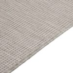 Tapis à tissage plat d'extérieur 200x280 cm Taupe – Image 3