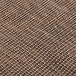 Tapis à tissage plat d'extérieur 200x280 cm Marron – Image 4