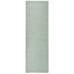 Tapis à tissage plat d'extérieur 80x250 cm Turquoise