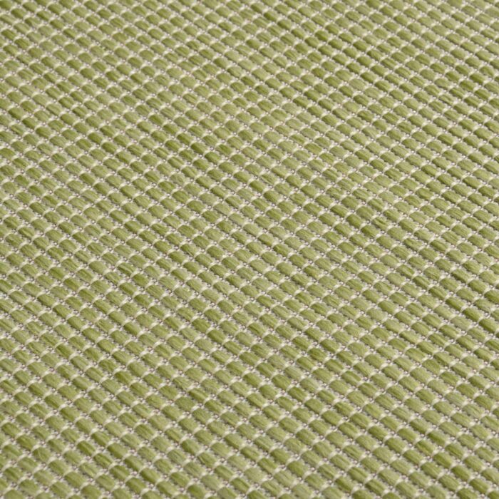 Tapis à tissage plat d'extérieur 200x280 cm Vert – Image 4