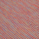 Tapis à tissage plat d'extérieur 120x170 cm Rouge – Image 4