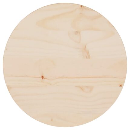 Dessus de table Ø30x2,5 cm Bois de pin massif