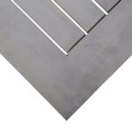 Table de jardin Gris 200x100x75 cm Bois d'acacia solide – Image 3