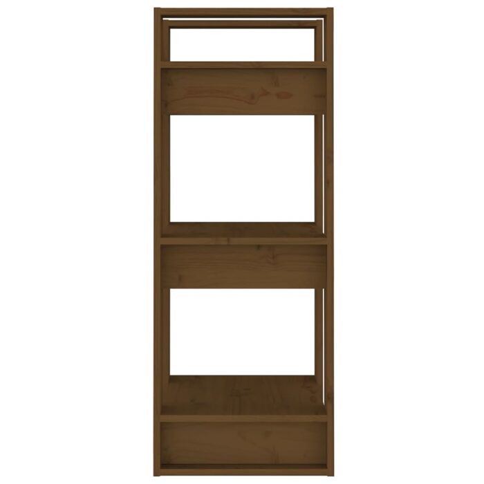Bibliothèque/Cloison Marron miel 41x35x91 cm Bois massif – Image 5