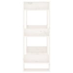Bibliothèque/Séparateur de pièce Blanc 60x35x91 cm Bois de pin – Image 2